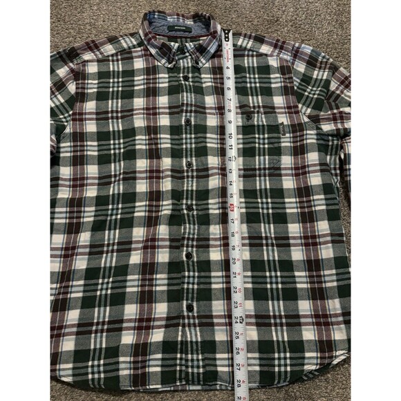 Woolrich Flannel Shirt Mens XL Plaid Trout Run Outdoor Long Sleeve Button Up - Picture 3 of 9